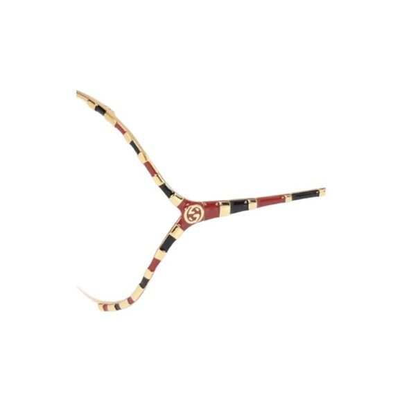 GUCCI Demo Round Ladies Eyeglasses GG0596OA 003 58 - Picture 6 of 12